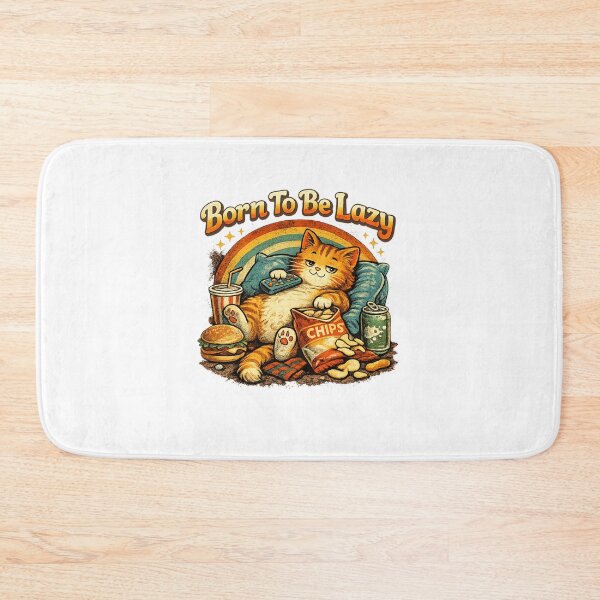 Item preview, Cat – Born To Be Lazy designed and sold by aissadjoudi.
