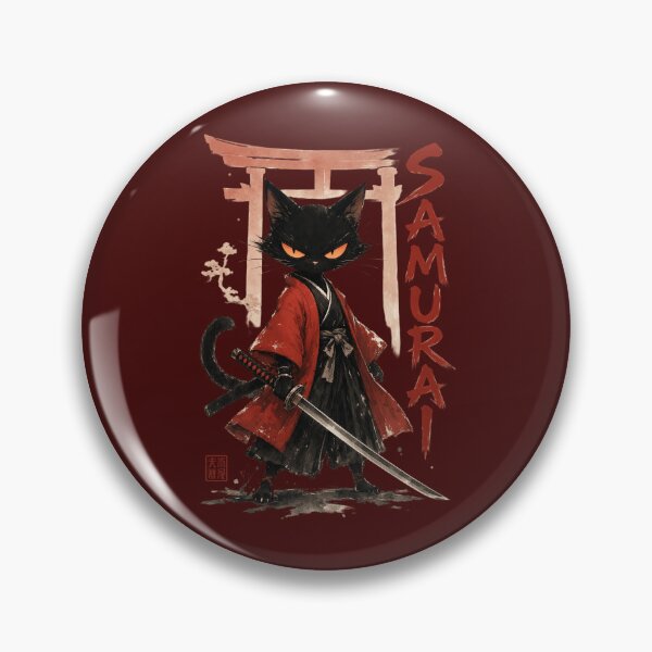 Item preview, Black Cat Samurai designed and sold by audreytrujillo2.