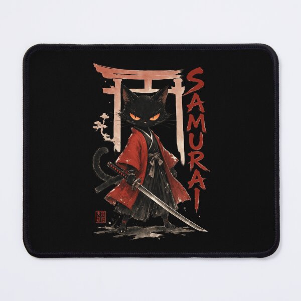 Item preview, Black Cat Samurai designed and sold by audreytrujillo2.