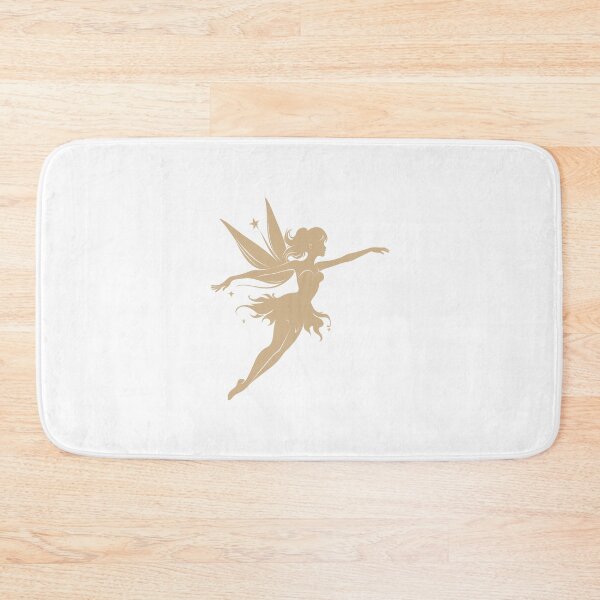 Item preview, Tan Flying Fairy Silhouette Design designed and sold by pattern-archive.