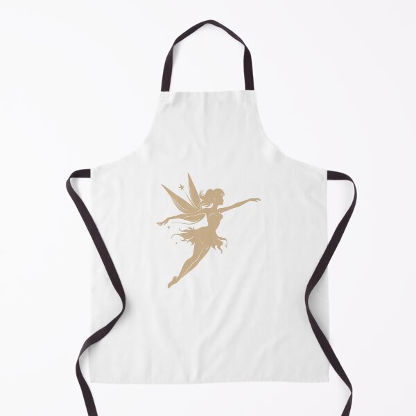 Item preview, Tan Flying Fairy Silhouette Design designed and sold by pattern-archive.