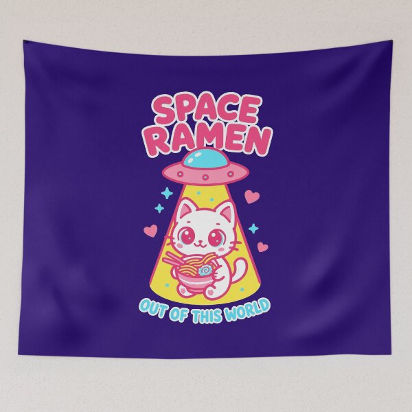 Item preview, Space Ramen Out of This World   designed and sold by audreytrujillo2.