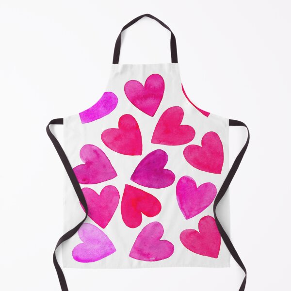 Item preview, Pink Hearts -Original Watercolor Design designed and sold by AlinaArt&Design.