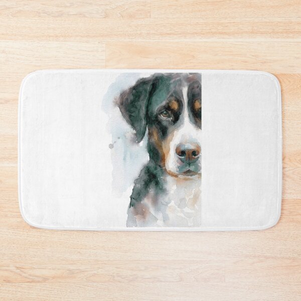 Item preview, Bernese Mountain Dog, Half Face, Olive designed and sold by caracatita75.