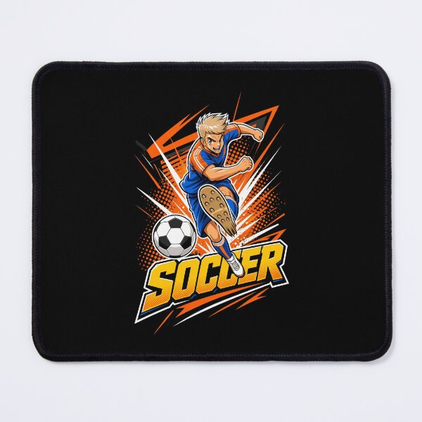 Item preview,  Blue Soccer Striker designed and sold by audreytrujillo2.
