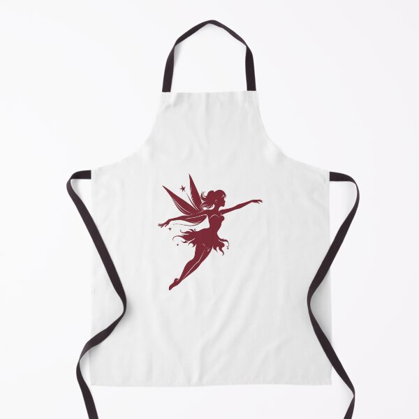 Item preview, Burgundy Flying Fairy Silhouette Design designed and sold by pattern-archive.