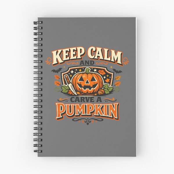 Item preview, Keep Calm and Carve a Pumpkin Retro Vintage Jack O Lantern  designed and sold by afr-saad.