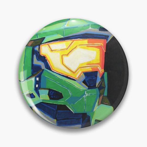 Item preview, Master Chief Illustration designed and sold by NineRavensArt.