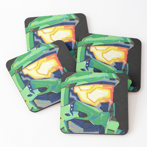 Item preview, Master Chief Illustration designed and sold by NineRavensArt.
