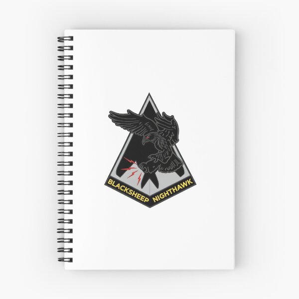 Item preview, USAF 8th Fighter Squadron Blacksheep F-117 Nighthawk Emblem Vector Graphic designed and sold by CharlieDesings.