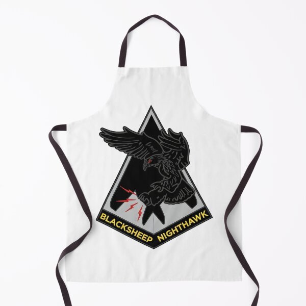 Item preview, USAF 8th Fighter Squadron Blacksheep F-117 Nighthawk Emblem Vector Graphic designed and sold by CharlieDesings.