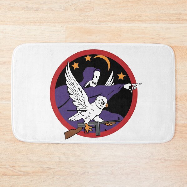 Item preview, USAF Night Fighter Squadron Grim Reaper and Owl Emblem Vector Graphic designed and sold by CharlieDesings.