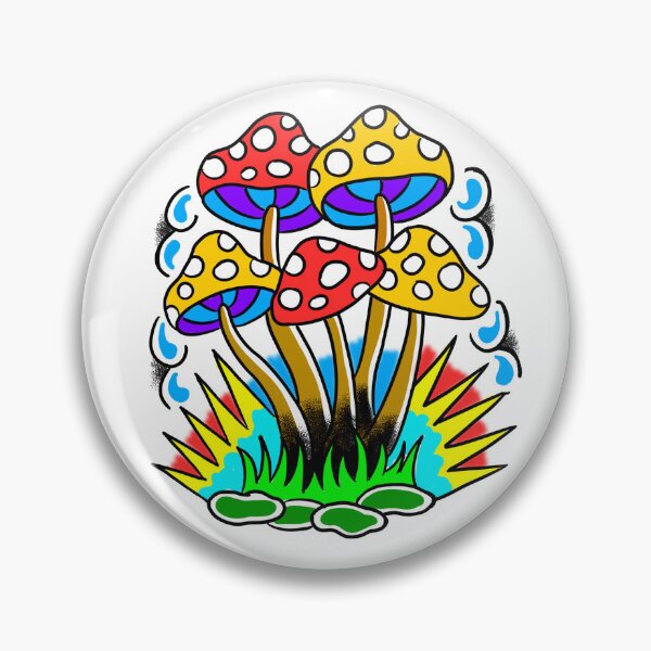 Item preview, Trippy Mushrooms designed and sold by MARCOSURREAL.