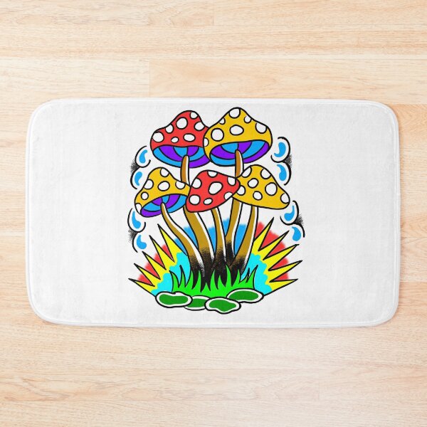 Item preview, Trippy Mushrooms designed and sold by MARCOSURREAL.