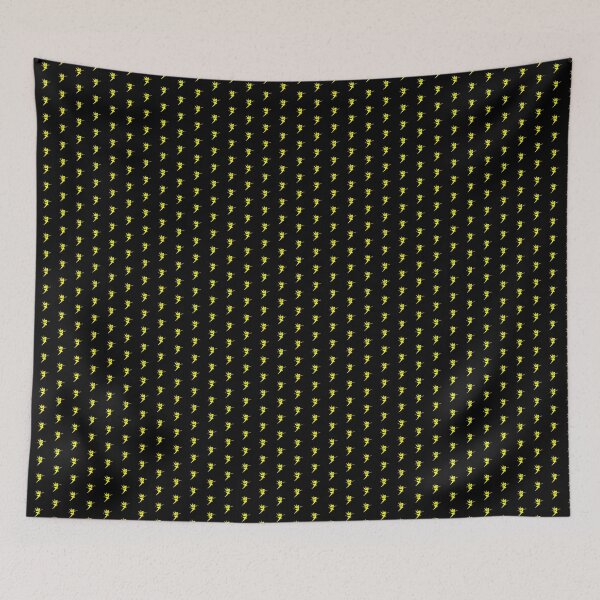 Item preview, Yellow Flying Fairy Silhouette Design designed and sold by pattern-archive.