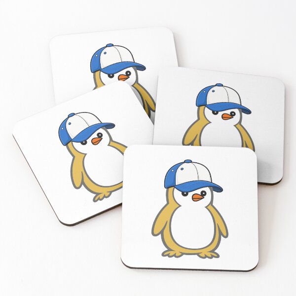Item preview, Pippo Penguin with Baseball Cap - Cute Minimalist Character designed and sold by Pippo-Penguin.