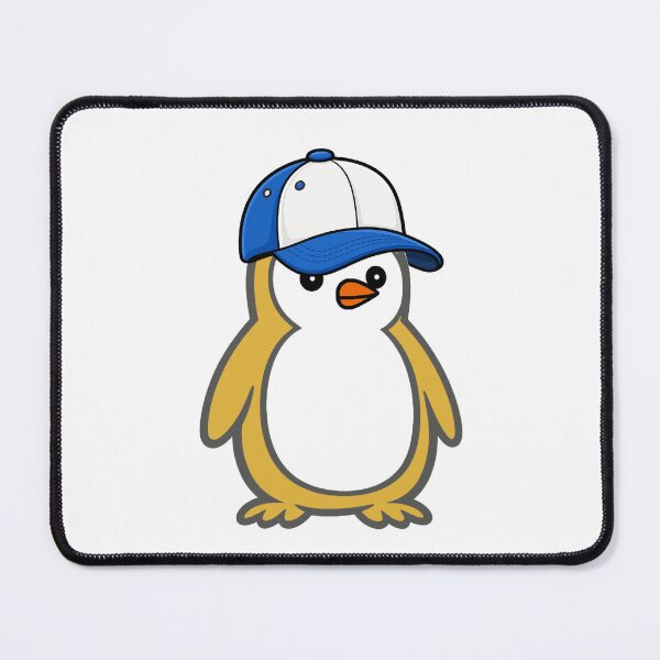 Item preview, Pippo Penguin with Baseball Cap - Cute Minimalist Character designed and sold by Pippo-Penguin.