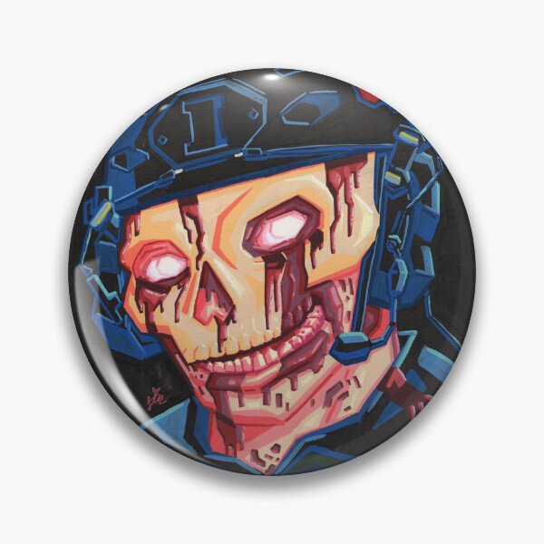 Artikelvorschau, Zombie-Geist-Illustration entworfen und verkauft von NineRavensArt.