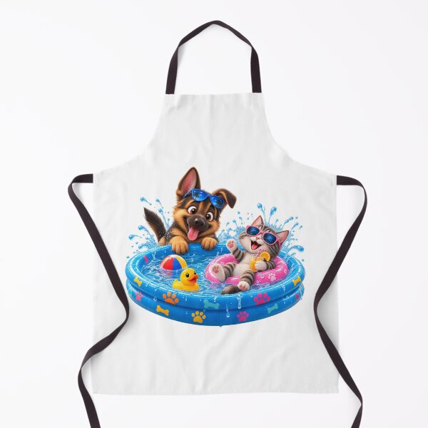 Item preview, Funny Summer Dog Sticker designed and sold by kissing Pets.