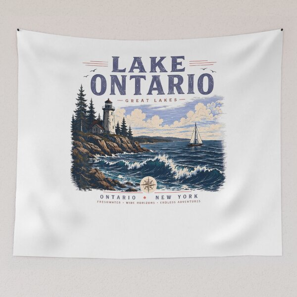 Item preview, Lake Ontario Always and Forever Shirt Anti Trump Shirt Great Lakes Protest Tee Canada Political Shirt Liberal Resistance Gift designed and sold by slmfams.