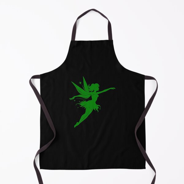 Item preview, Green Flying Fairy Silhouette Design designed and sold by pattern-archive.