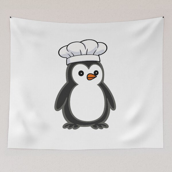 Item preview, Pippo the Chef – Minimalist Chef Penguin designed and sold by Pippo-Penguin.