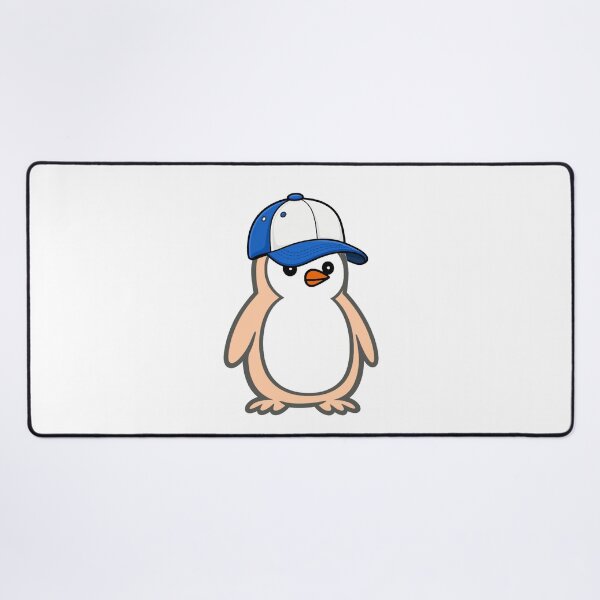 Item preview, Pippo Penguin with Baseball Cap - Cute Minimalist Character designed and sold by Pippo-Penguin.