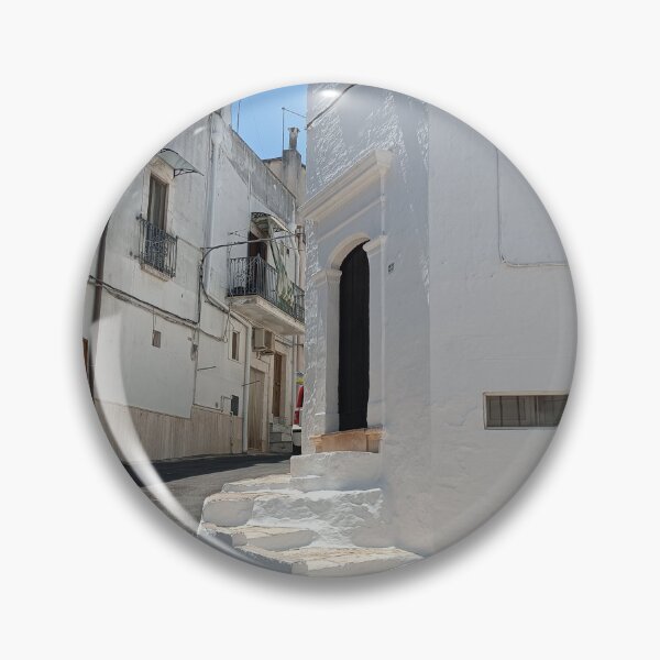 Item preview, Pristine White Street of Ceglie Messapica - Valle d'Itria Salento Puglia Italy designed and sold by EpicVistas.