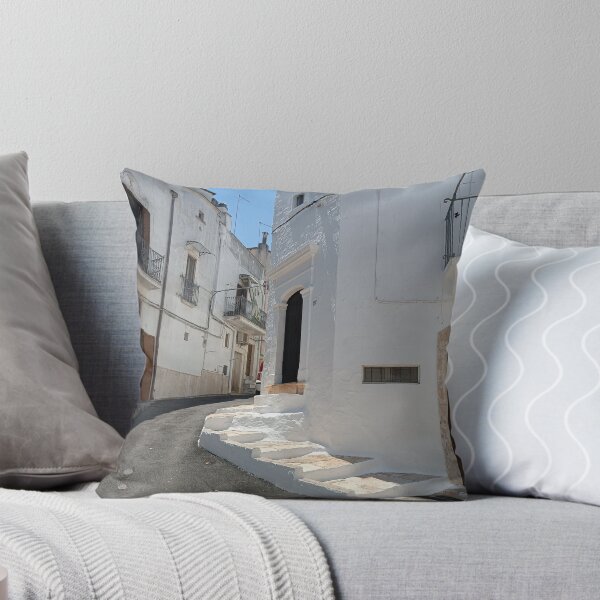 Item preview, Pristine White Street of Ceglie Messapica - Valle d'Itria Salento Puglia Italy designed and sold by EpicVistas.
