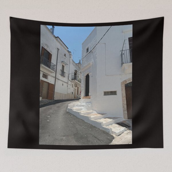 Item preview, Pristine White Street of Ceglie Messapica - Valle d'Itria Salento Puglia Italy designed and sold by EpicVistas.