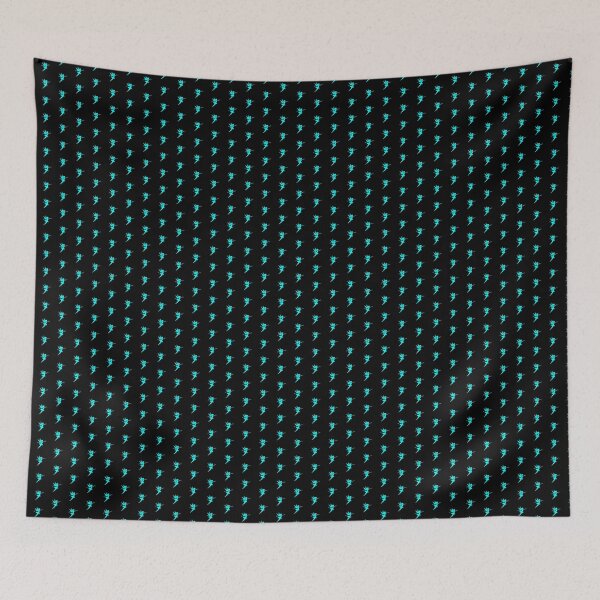 Item preview, Cyan Flying Fairy Silhouette Design designed and sold by pattern-archive.