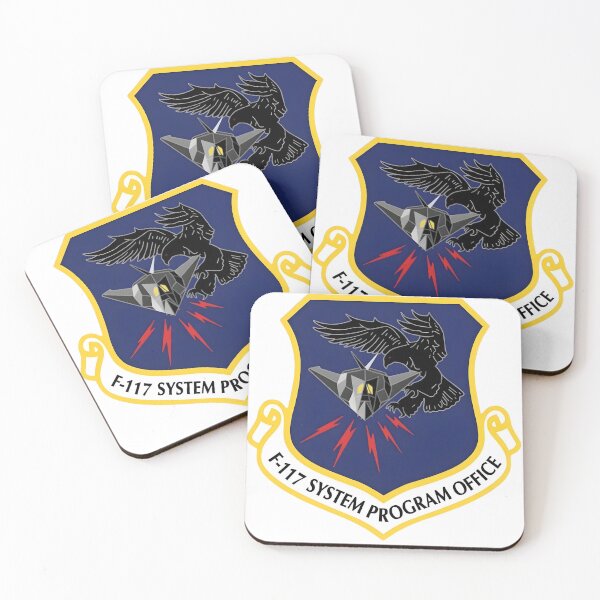 Item preview, USAF F-117 System Program Office Shield Emblem Vector Graphic designed and sold by CharlieDesings.