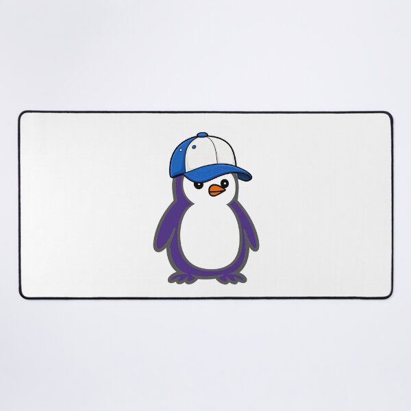 Item preview, Pippo Penguin with Baseball Cap - Cute Minimalist Character designed and sold by Pippo-Penguin.