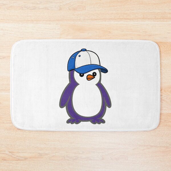 Item preview, Pippo Penguin with Baseball Cap - Cute Minimalist Character designed and sold by Pippo-Penguin.
