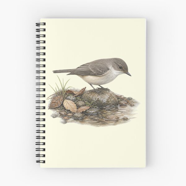 Item preview, Eastern Phoebe Creekside Nature Study designed and sold by BloomStudio1.