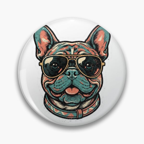 Item preview, Too Cool Frenchie | Sunglasses Dog | French Bulldog Art designed and sold by Rohit Naik.