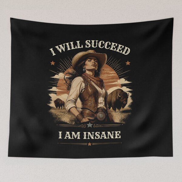 Item preview, I Will Succeed I Am Insane designed and sold by AMCreatix.