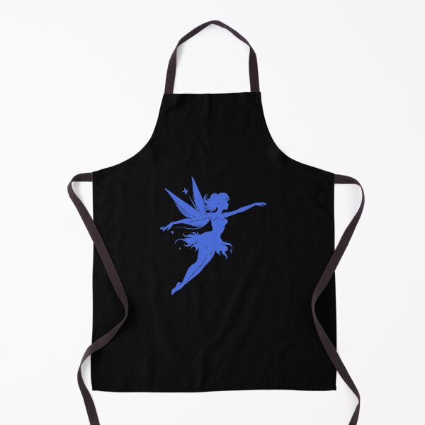 Item preview, Royal Blue Flying Fairy Silhouette Design designed and sold by pattern-archive.