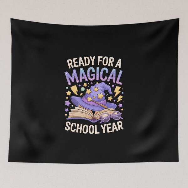 Item preview, READY FOR A MAGICAL SCHOOL YEAR designed and sold by jkrphoto.