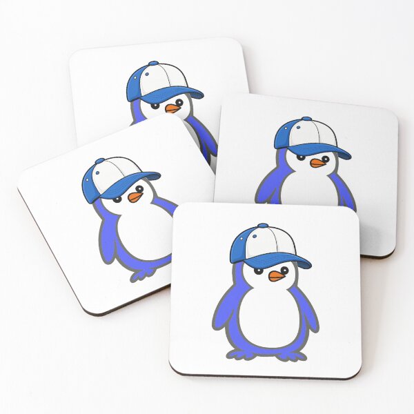 Item preview, Pippo Penguin with Baseball Cap - Cute Minimalist Character designed and sold by Pippo-Penguin.