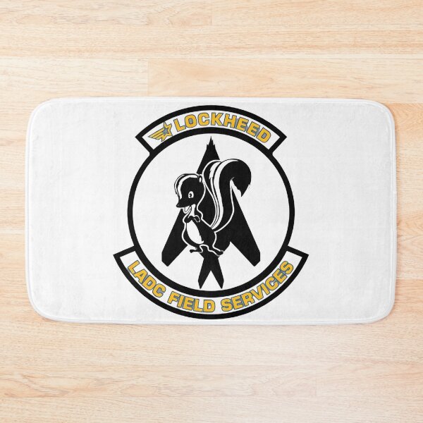 Item preview, Lockheed LADC Field Services Skunk Works Stealth Emblem Vector Graphic designed and sold by CharlieDesings.