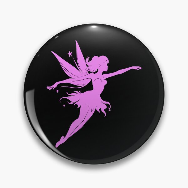 Item preview, Violet Flying Fairy Silhouette Design designed and sold by pattern-archive.