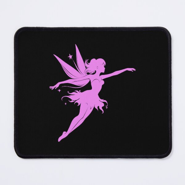 Item preview, Violet Flying Fairy Silhouette Design designed and sold by pattern-archive.