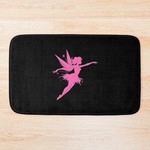 Item preview, Pink Flying Fairy Silhouette Design designed and sold by pattern-archive.