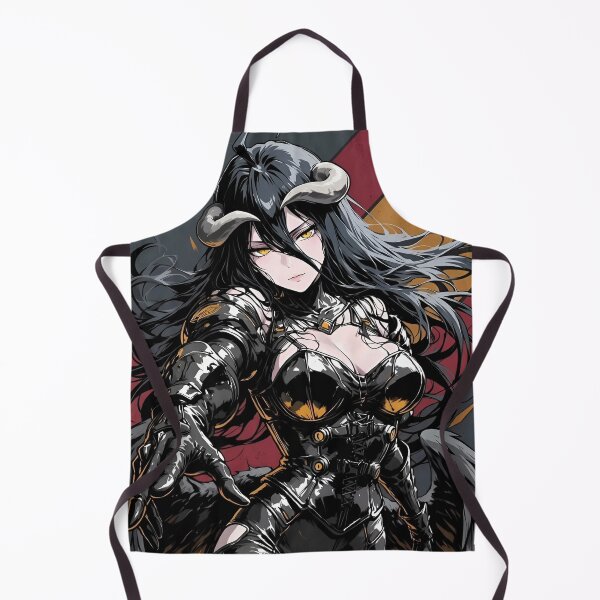 Item preview, Dark Fantasy Horned Warrior Woman – Gothic Demon Armor Anime Art designed and sold by Dyan4.