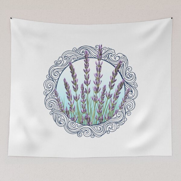 Item preview, Framed lavender lavender blossoms designed and sold by creationsforyu.