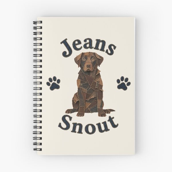 Item preview, Brown Labrador Retriever Denim Patch Art designed and sold by JeanSnout.
