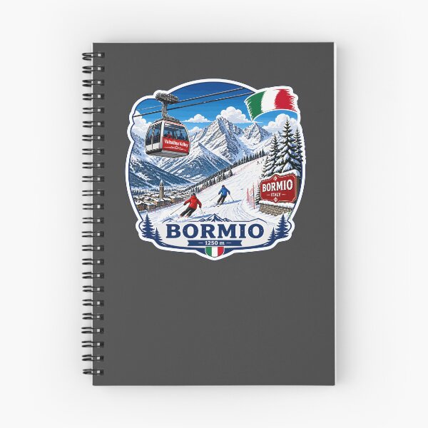 Item preview, Bormio Italy Italia Ski Skiing Italian Aples Sticker TShirt 04 designed and sold by OuterShellUK.