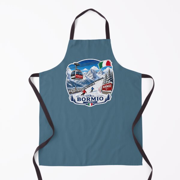 Item preview, Bormio Italy Italia Ski Skiing Italian Aples Sticker TShirt 04 designed and sold by OuterShellUK.