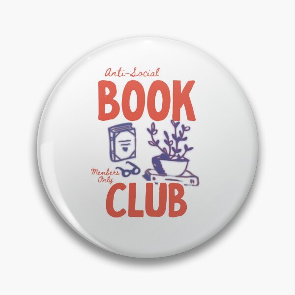 Item preview, Anti-Social Book Club designed and sold by WolfBirdDesigns.